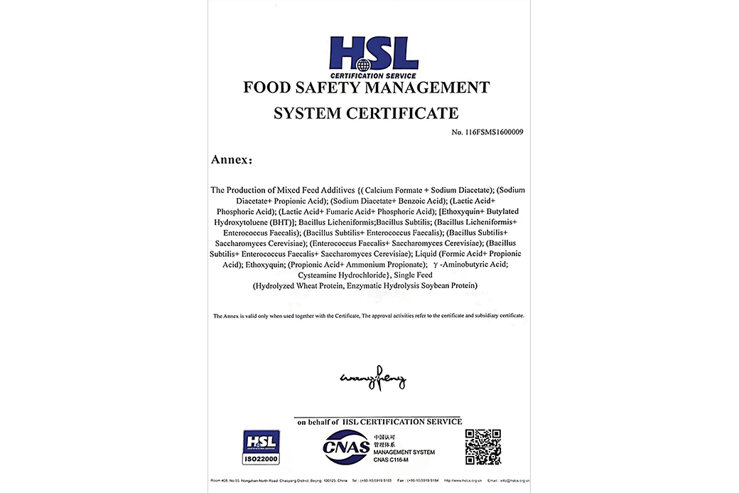 Food Safety Management System