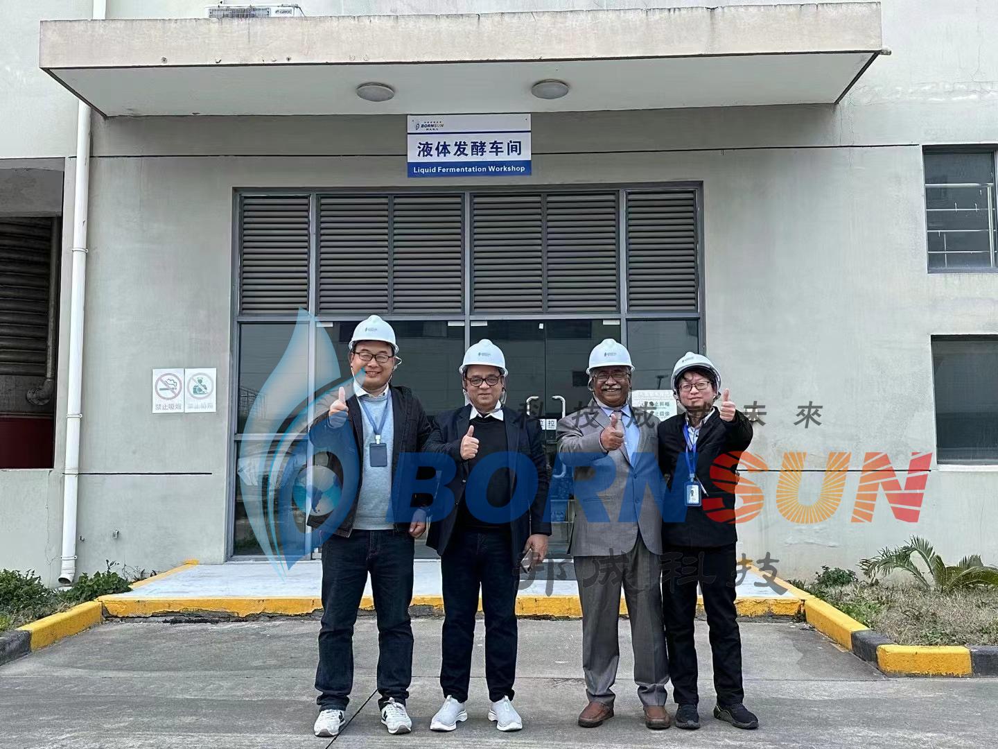 Bangladesh customers visit BORNSUN for field investigation and cooperation discussion