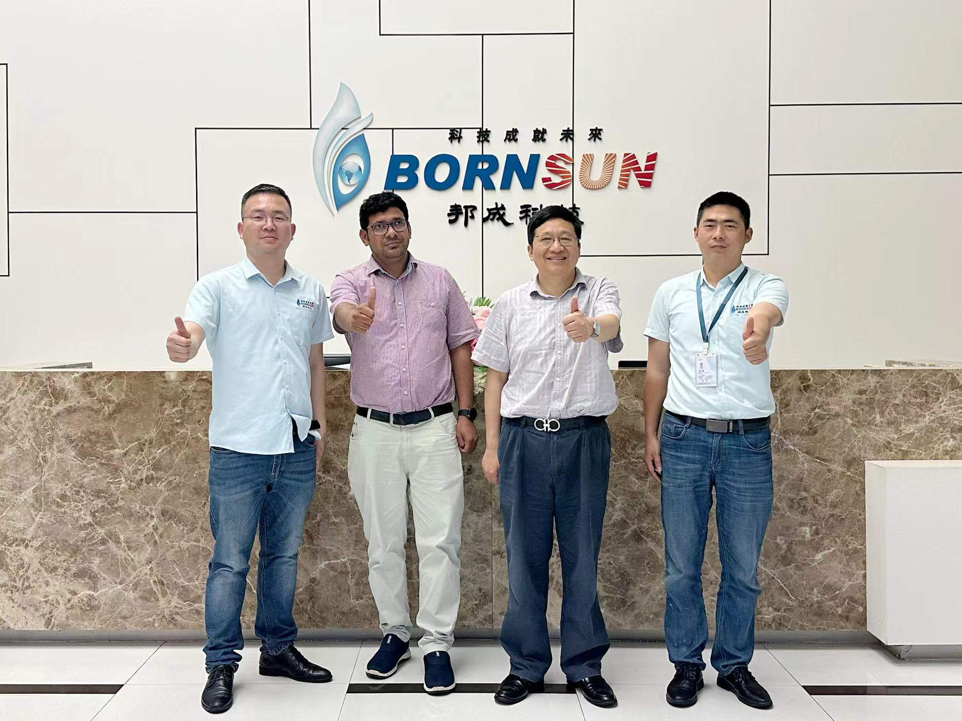 Pakistan Customer Visit BORNSUN to Discuss New Opportunities in the Future