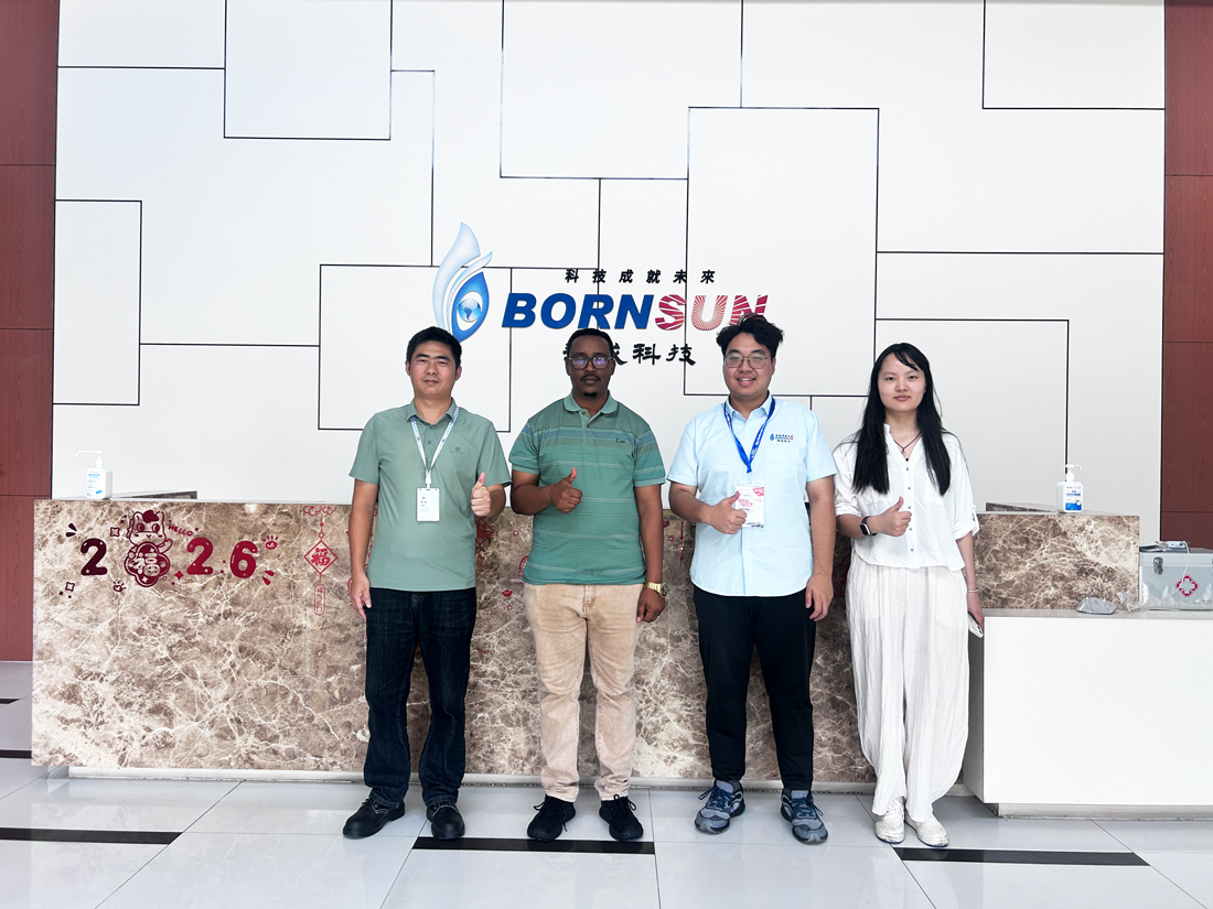 Tanzanian Distributor Visits Shanghai Bornsun for Factory Tour and Business Exchange